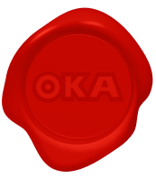 OKA wax seal stamp