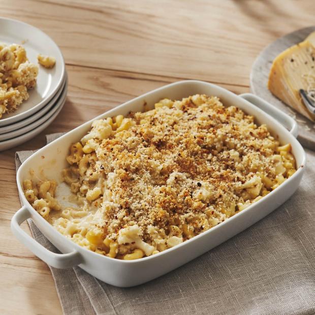 Macaroni with OKA Mushrooms and truffle