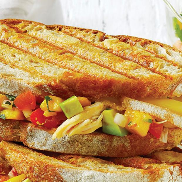 Oka Light grilled cheese