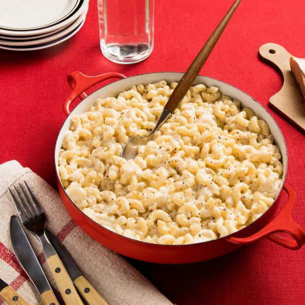 One-pot mac and cheese with OKA and Gouda