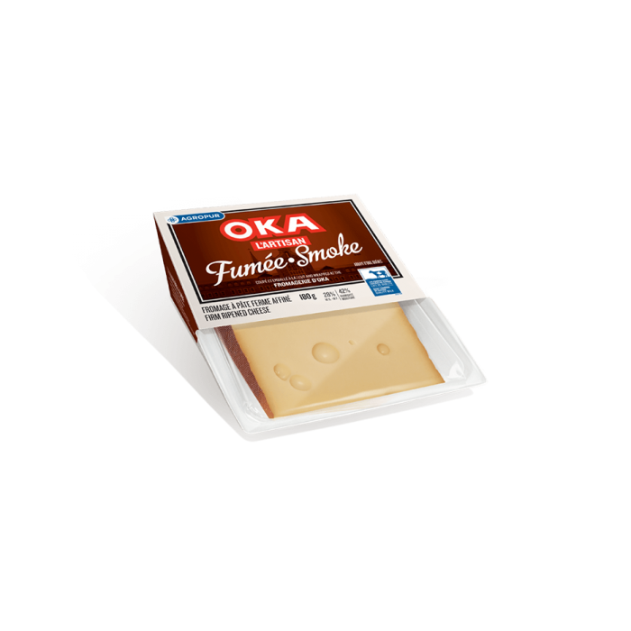 OKA L'Artisan Smoke 180 grams Wedge Packaging OKA L'Artisan Smoke 180 grams Wedge Packaging