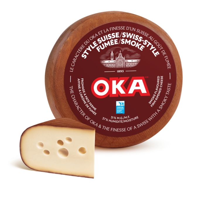 OKA Style Suisse Fumée Coupé en magasin