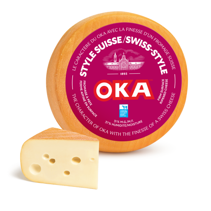 OKA Swiss-style Cheese Cut In Store Wedges