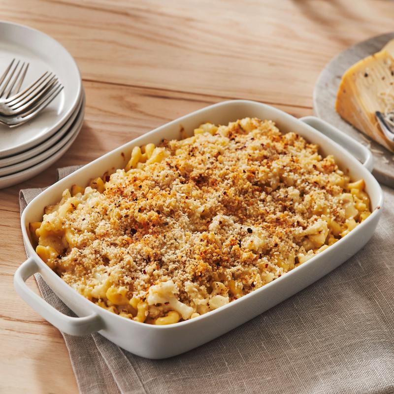 Macaroni with OKA Mushrooms and truffle