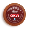 OKA Swiss-style Smoke Cheese Wheel and Wedge
