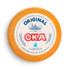 OKA Cheese Wheel and Wedge